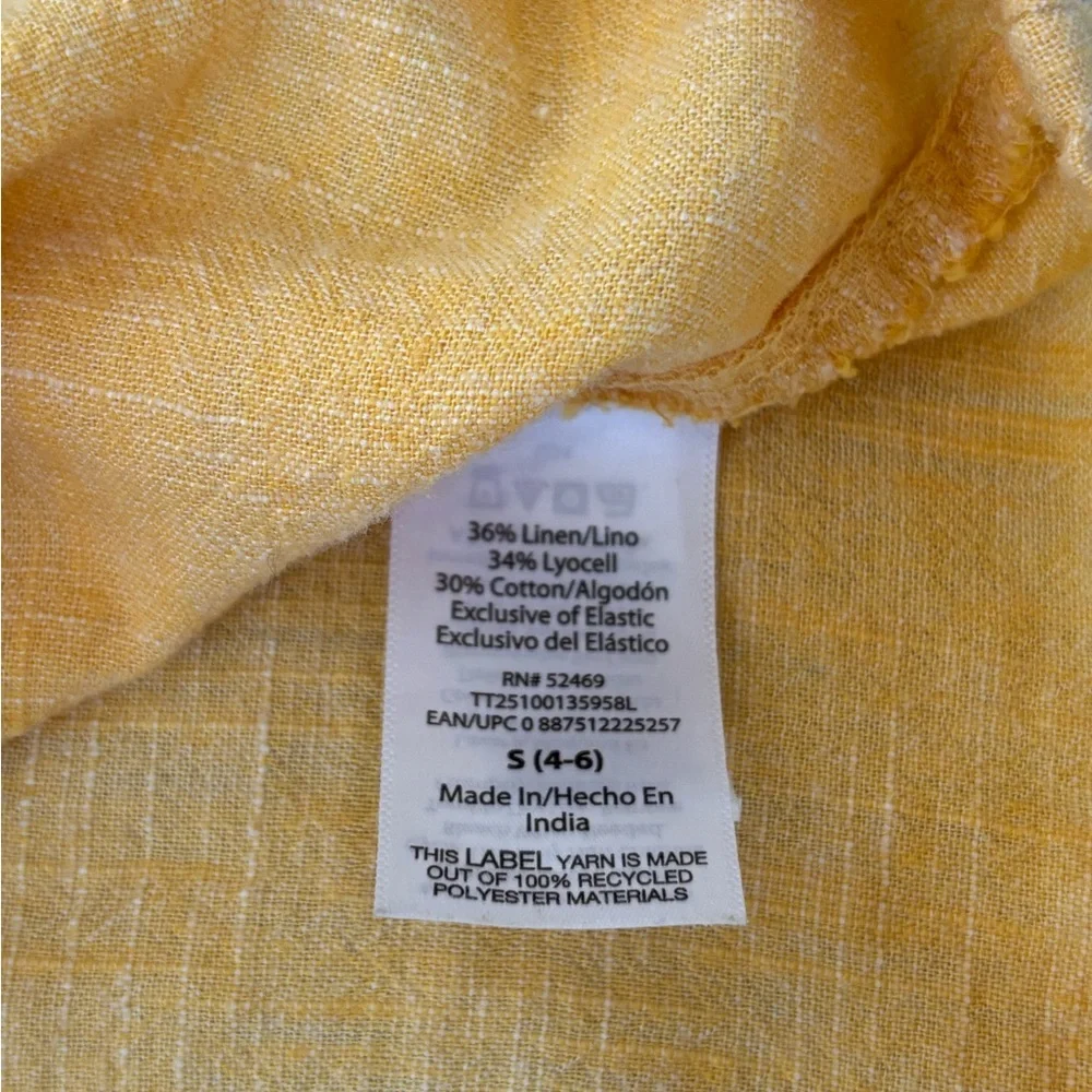 Time Tru Linen Dress - Picture 6 of 7